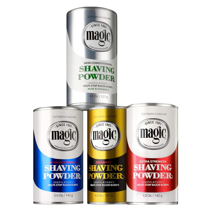 Magic SHAVING POWDER - Regular/Blue 4.5 oz - Image 5