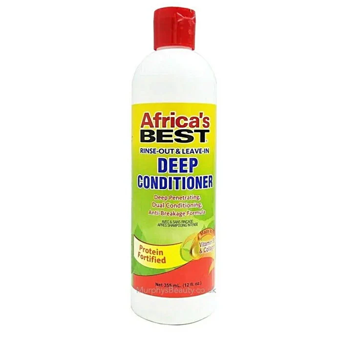 Africa's Best Rinse-Out & Leave-In Deep Conditioner 12 oz