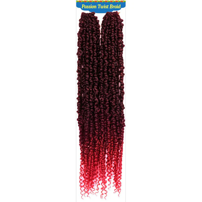 AliTress Pre-Looped Crochet Braids - PASSION TWIST 22" 2X - Image 4
