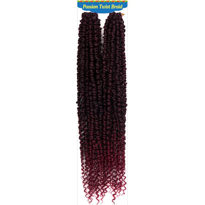 AliTress Pre-Looped Crochet Braids - PASSION TWIST 22" 2X - Image 8