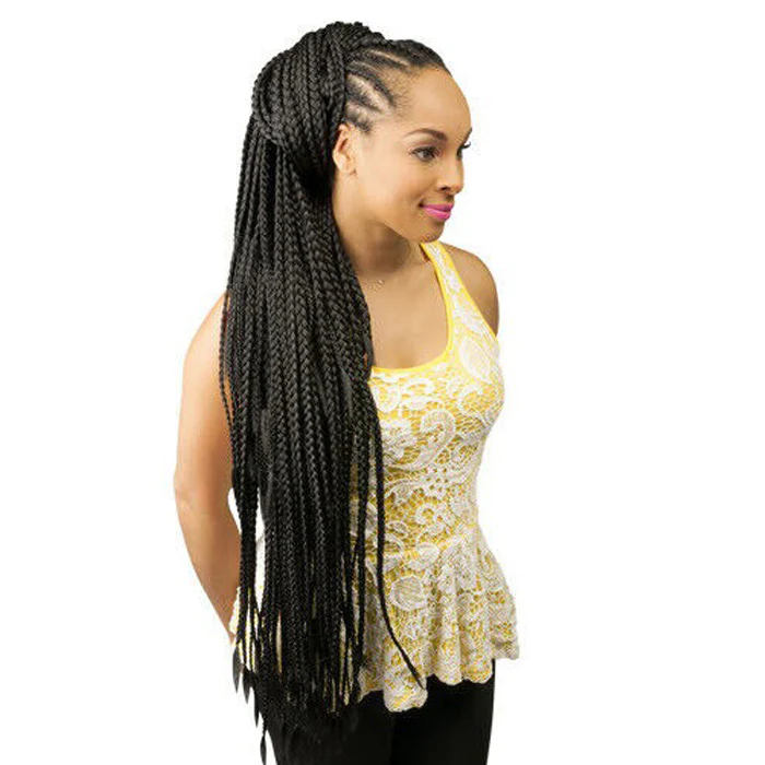 Amour X-96 100% Kanekalon Crochet Braid - EXTRA LONG 96"