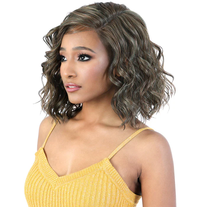 Beshe Synthetic HD Invisible Spin Part Lace Wig- LLDP - TIFA - Image 2