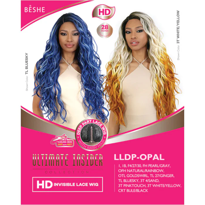 Beshe Ultimate Insider HD Invisible Deep Part Lace Wig - LLDP-OPAL - Image 6