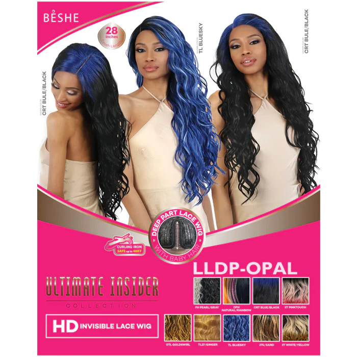 Beshe Ultimate Insider HD Invisible Deep Part Lace Wig - LLDP-OPAL - Image 7