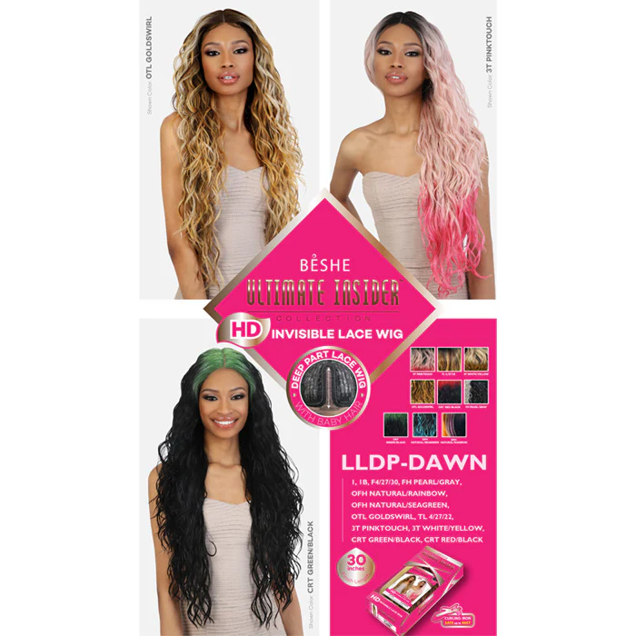 Beshe Ultimate Insider HD Invisible Lace Deep Part Wig - LLDP-DAWN - Image 7