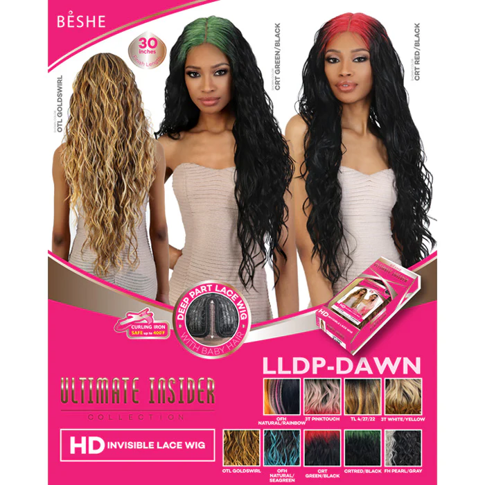 Beshe Ultimate Insider HD Invisible Lace Deep Part Wig - LLDP-DAWN - Image 8