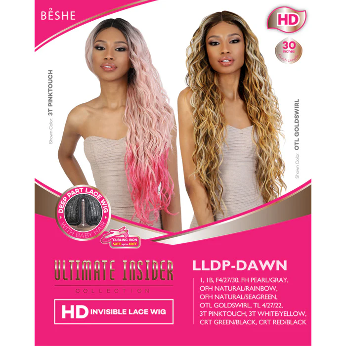 Beshe Ultimate Insider HD Invisible Lace Deep Part Wig - LLDP-DAWN - Image 9