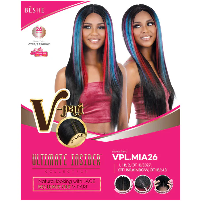 Beshe Ultimate Insider V-Part Lace Wig - VPL.MIA26 - Image 7
