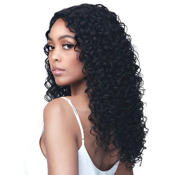 Bobbi Boss 100% Human Hair Deep Lace Wig - MHLF596 WATER WAVE 20 - Image 2