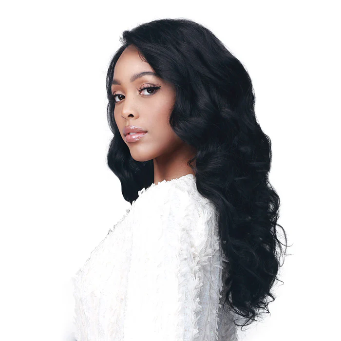 Bobbi Boss 100% Human Hair Deep Lace Wig - MHLF598 SUPER WAVE 18 - Image 2