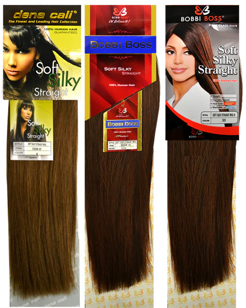 Bobbi Boss 100% Human Hair Weave SOFT SILKY STRAIGHT 10 - 24 - Image 2