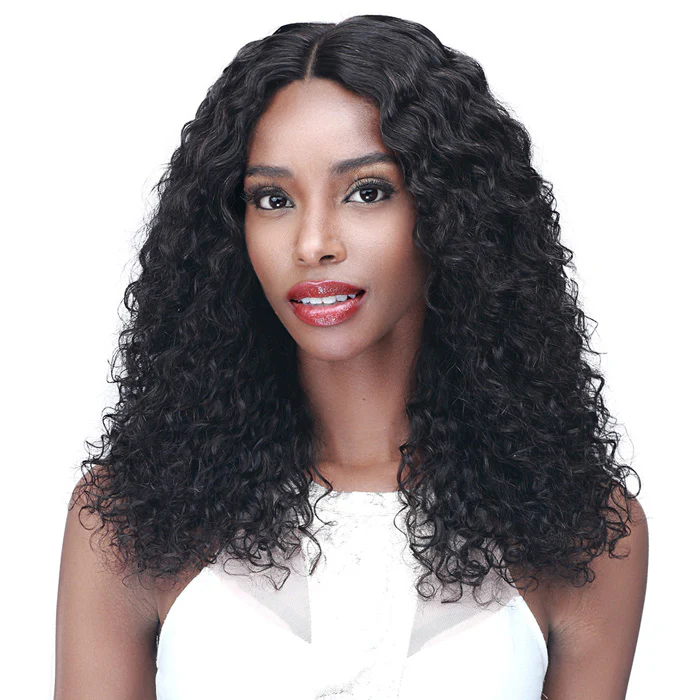 Bobbi Boss 100% Unprocessed Human Hair Bundle Hair Wig 5" Deep Part Lace Wig - MHLF504 JHERI CURL 20 - Image 3
