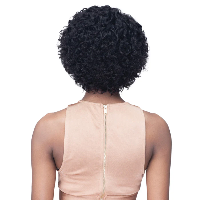Bobbi Boss 100% Unprocessed Human Hair Wet & Wavy Flexfit Cap Full Wig - MH1304 KALEN - Image 3