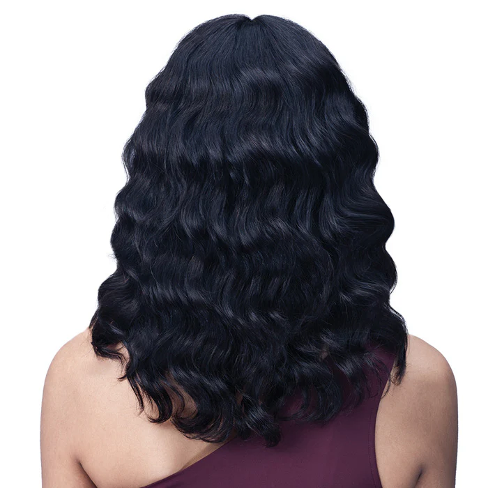 Bobbi Boss 100% Unprocessed Remy HD Lace Bundle Hair Wig - LOOSE DEEP 16" - Image 3
