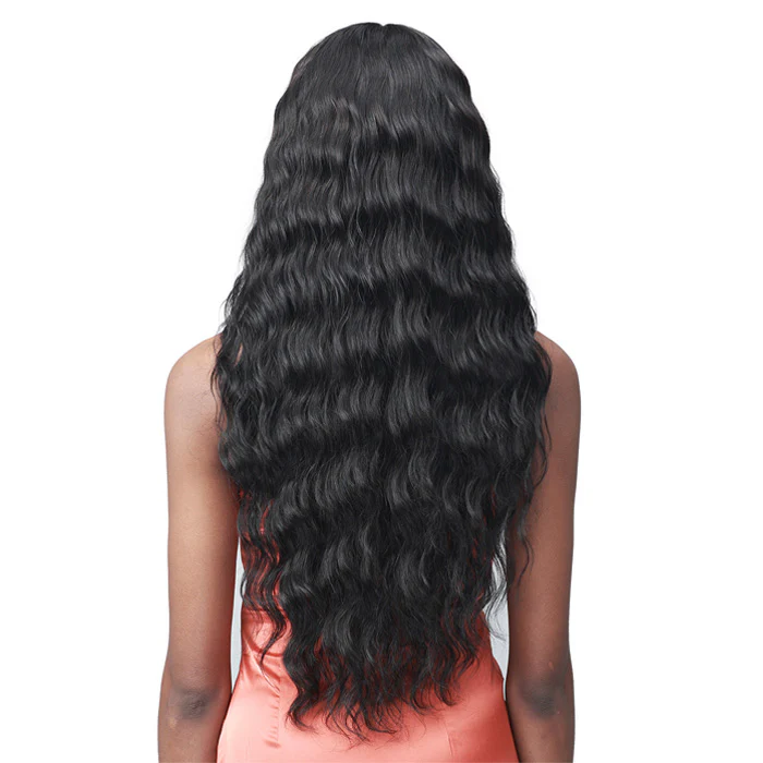 Bobbi Boss 100% Unprocessed Remy HD Lace Bundle Hair Wig - LOOSE DEEP 28" - Image 3