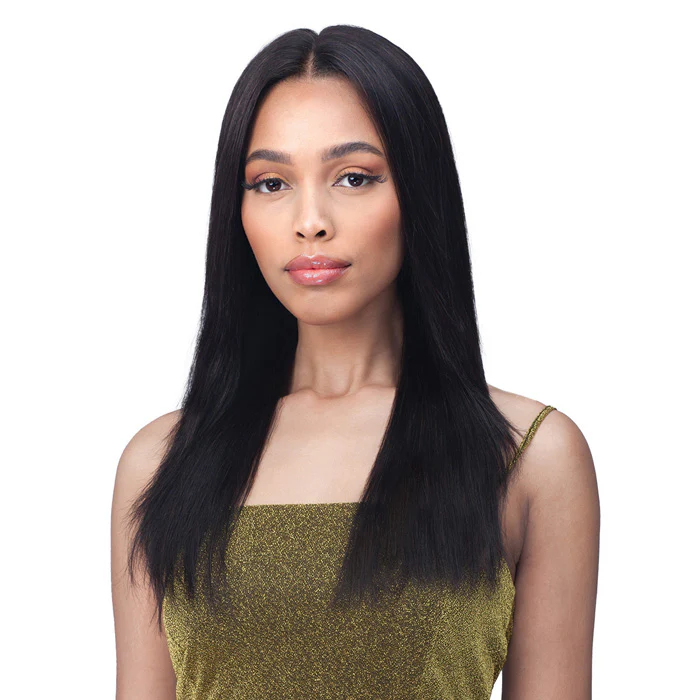 Bobbi Boss 100% Unprocessed Remy HD Lace Part Bundle Hair Wig -STRAIGHT 20"