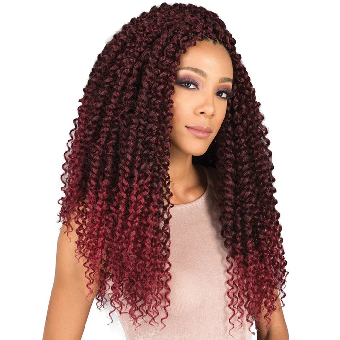 Bobbi Boss African Roots Crochet Braids - BRAZILIAN WATER CURL 18" - Image 2