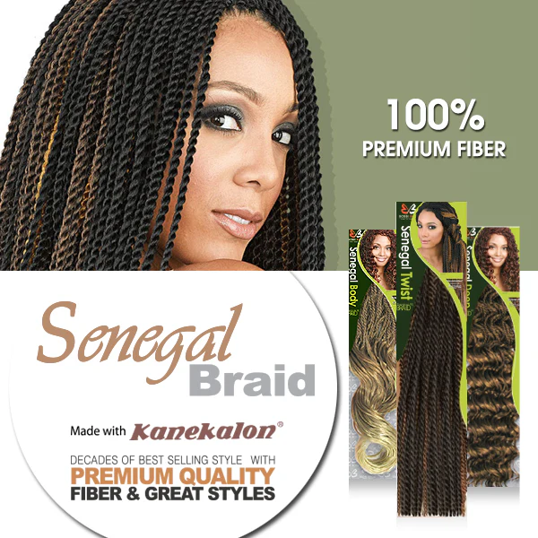 Bobbi Boss African Roots Pre-Looped Collection Braids - SENEGAL TWIST CURLY 14" - Image 4