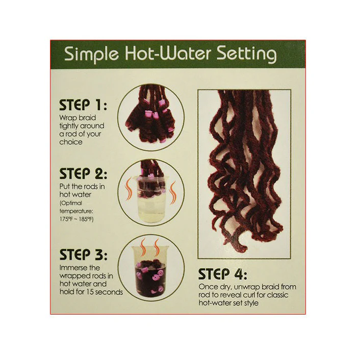 Bobbi Boss African Roots Pre-Looped Crochet Braid Senegal Bomba Dreadlocks - FAUX LOCS SOUL 18" - Image 6