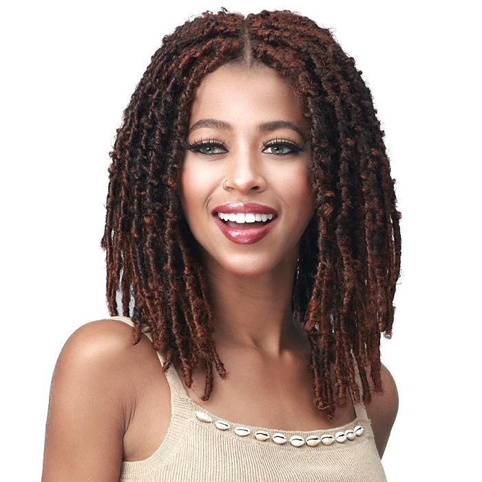 Bobbi Boss Braided 4x4 Lace Front Wig - MLF614 CALIF. BUTTERFLY LOCS 16