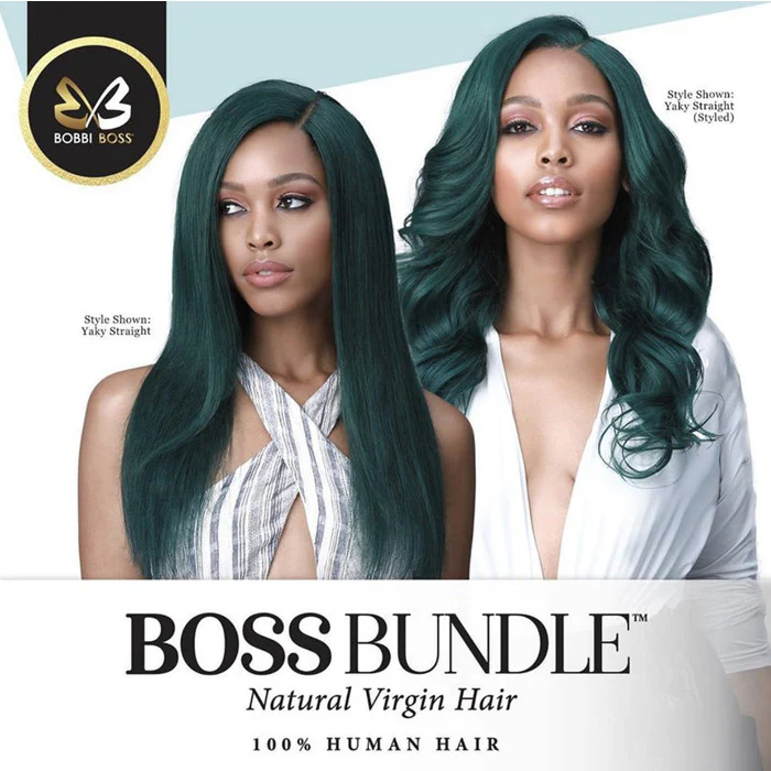 Bobbi Boss Bundle 100% Natural Virgin Hair Gold Level Weave - OCEAN WAVE 10-18" - Image 8
