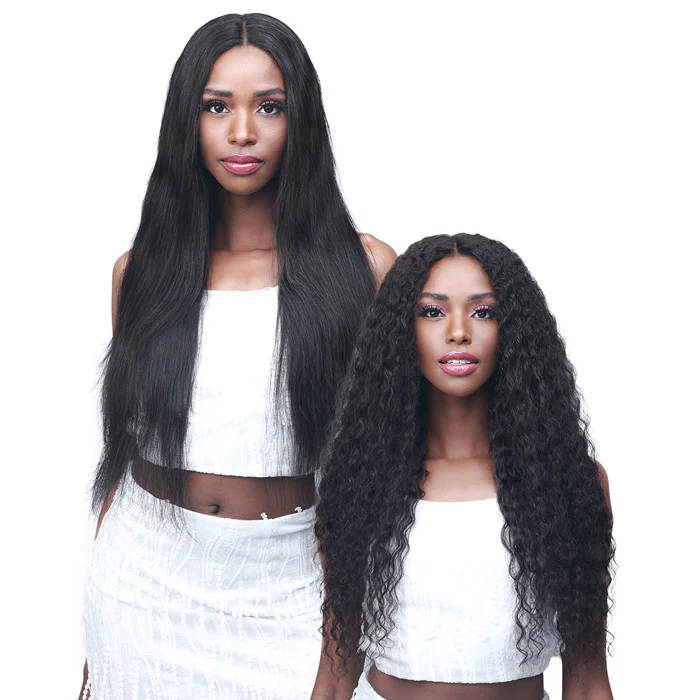 Bobbi Boss Bundle 100% Unprocessed Wet & Wavy 5" Lace Part Closure - WW PINEAPPLE CURL 10"