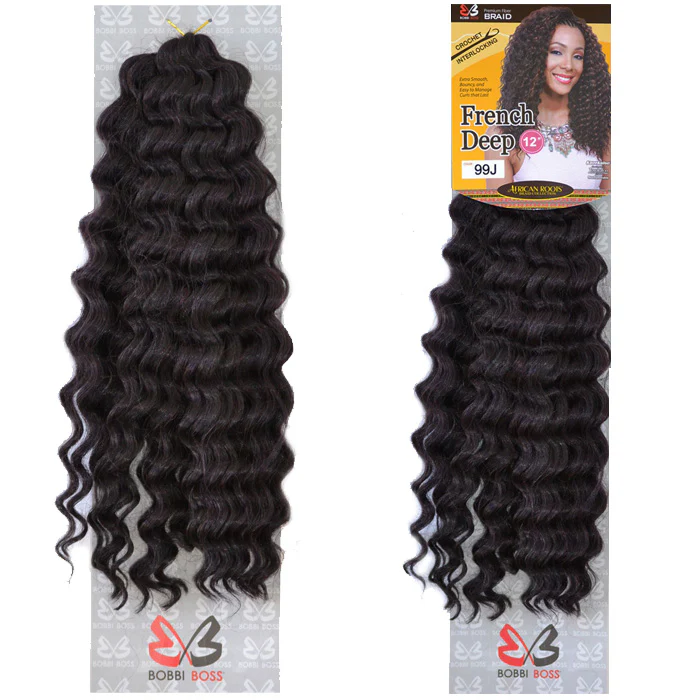 Bobbi Boss African Roots Crochet Braid FRENCH DEEP 12 Inch - Image 4