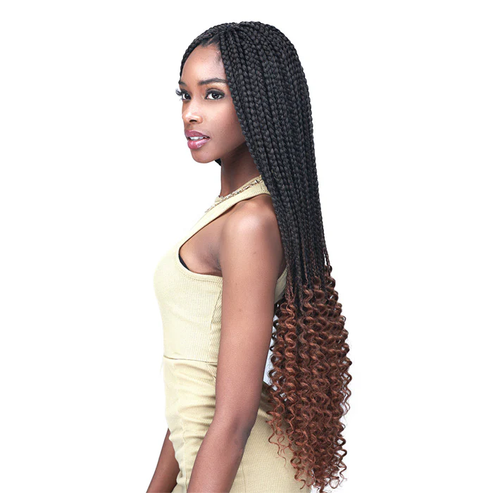Bobbi Boss Curly Tips 3X Box Braid 28" - Image 2