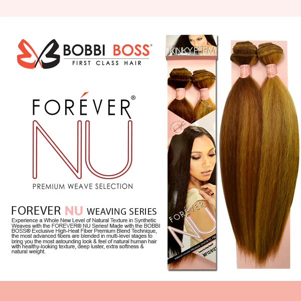 Bobbi Boss Forever NU Weave - KINKY PERM 2 Pcs 10/16" - Image 5