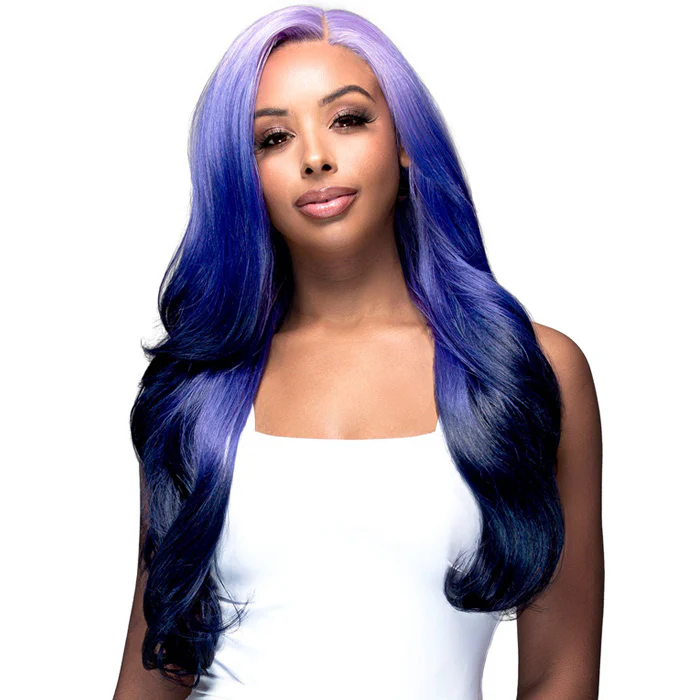 Bobbi Boss Glueless Human Hair Blend 13x4 HD Lace Front Wig - MBLF400 ADRIE - Pre-Plucked - Image 2