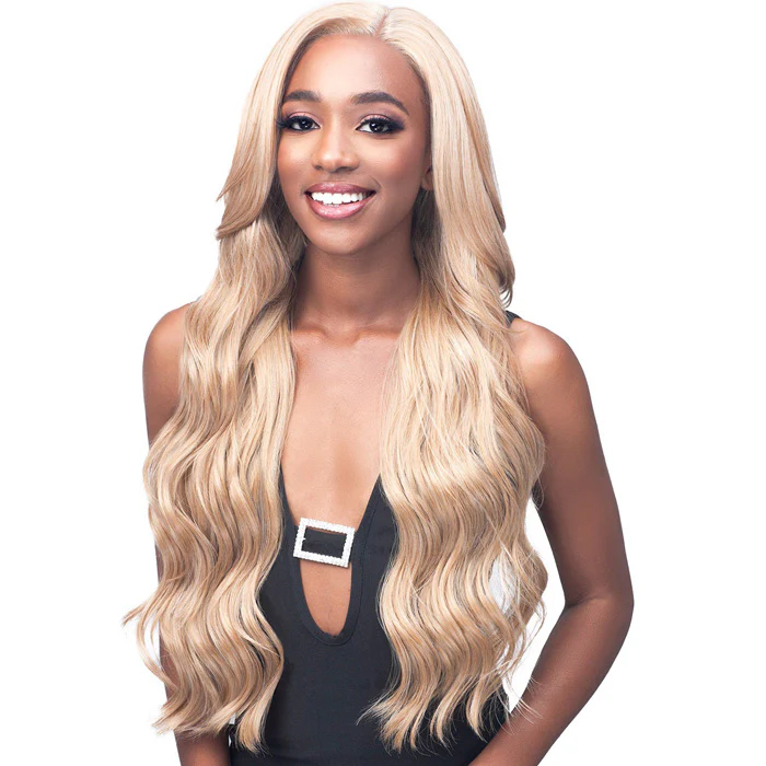 Bobbi Boss Glueless Human Hair Blend 13x7 Deep Parting HD Lace Front Wig - MBLF005-ANTONIA - Image 2