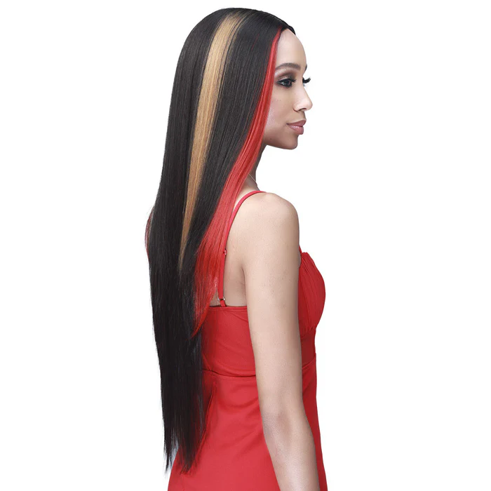 Bobbi Boss Human Hair Blend HD Deep Lace Part Wig - MBLF31 EILISH - Image 2