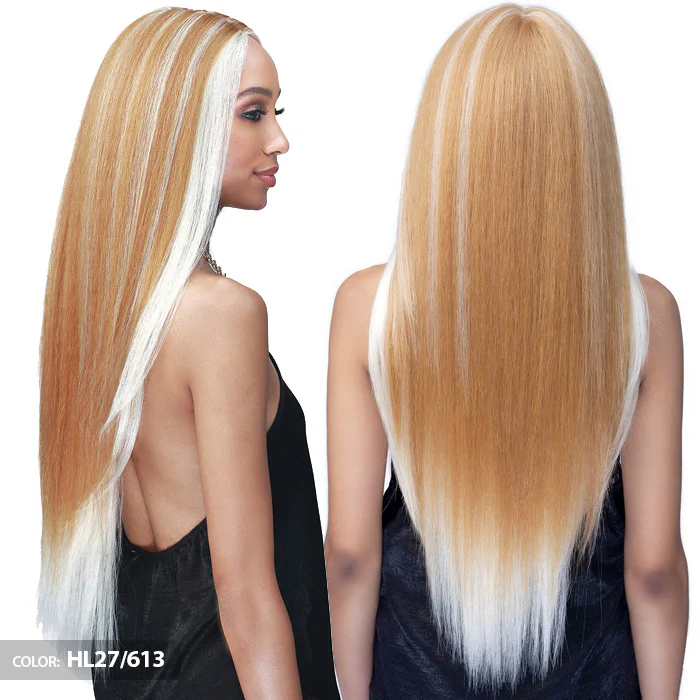 Bobbi Boss Human Hair Blend HD Deep Lace Part Wig - MBLF81 REINA - Image 2