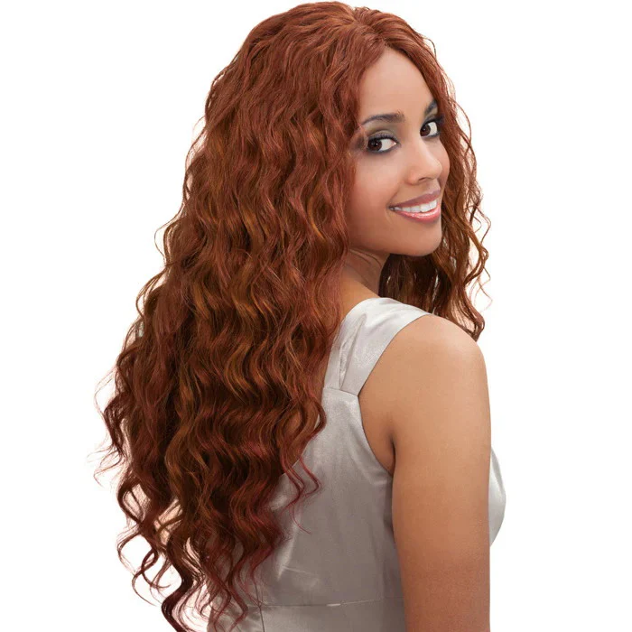 Bobbi Boss Indiremi Clip-In 9 PCS 100% Remy Human Hair Weaving - OCEAN WAVE 14"/16" - Image 4