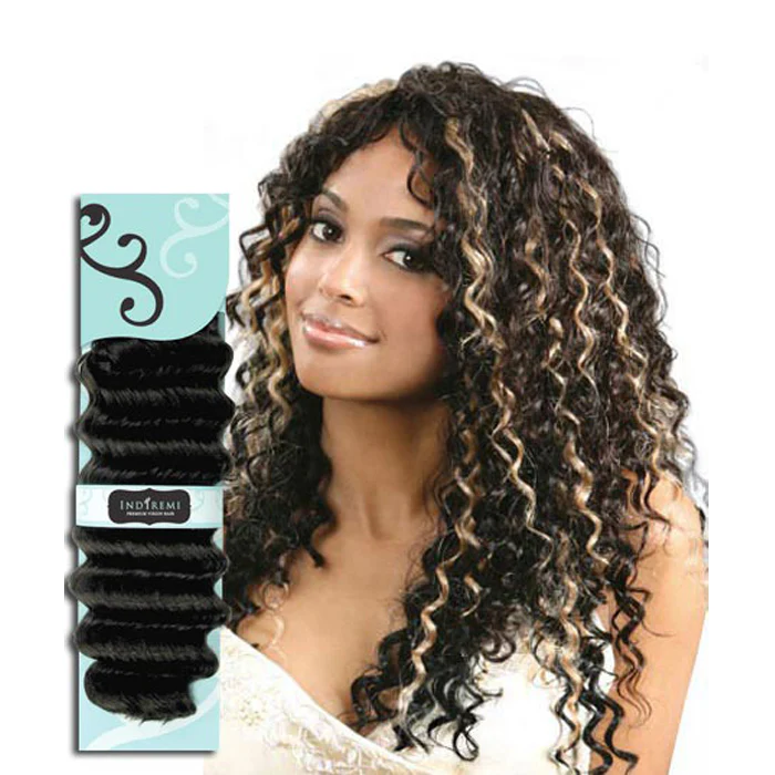 Bobbi Boss Indiremi Virgin Human Hair Weave - SOUL WAVE 12" - Image 2