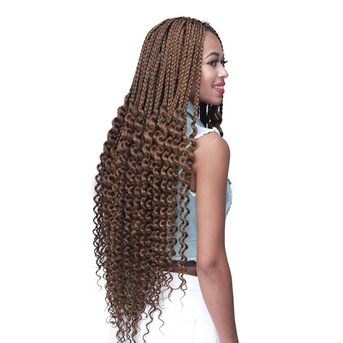 Bobbi Boss Loose Curly Tips 3X Box Braid 28" - Image 2