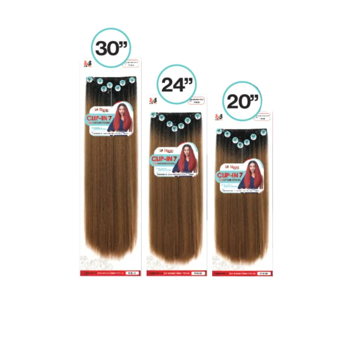 Bobbi Boss Miss Origin Clip In 7 Weave - KINKY PERM 7 PCS 20"/24"/30" - Image 2