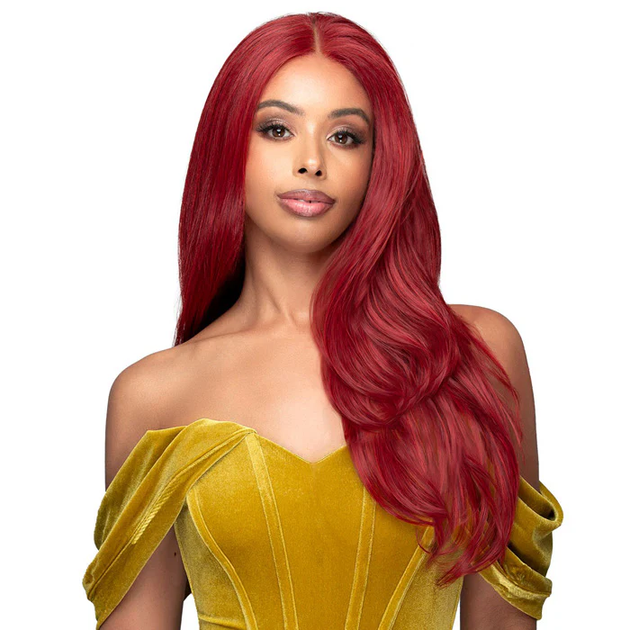 Bobbi Boss Miss Origin Designer Human Hair Blend 13x4 HD Full Lace Wig - FLB002 LAUREN - Full Hand-Tied - Image 2