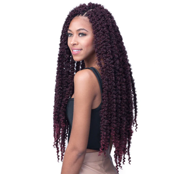 Bobbi Boss Pre-Looped Crochet Braid - 2X CALIF.BUTTERFLY LOCS SOFT TIPS 24" - Image 2