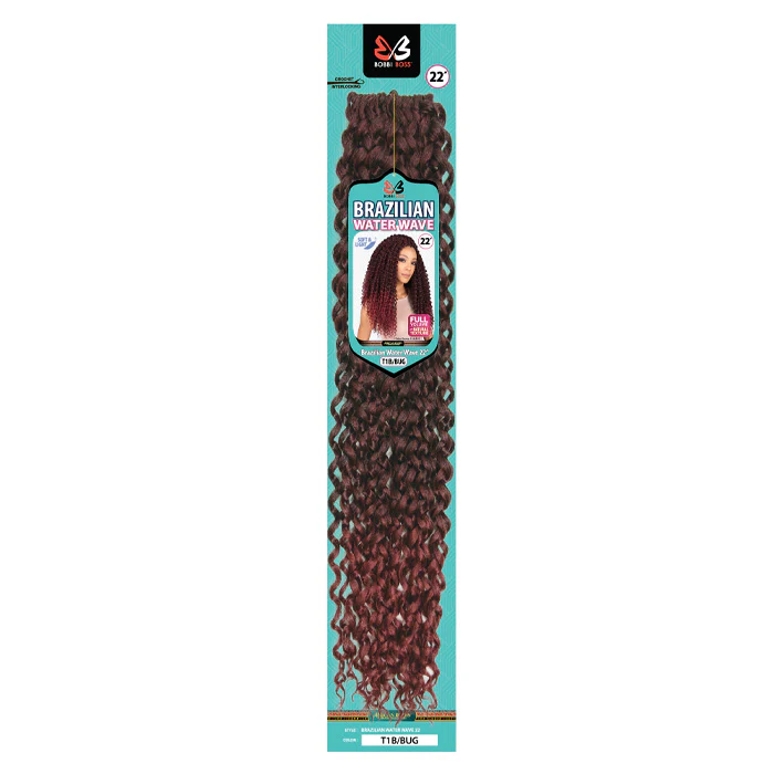 Bobbi Boss Pre-Looped Crochet Braid - BRAZILIAN WATER WAVE 22" - Image 4
