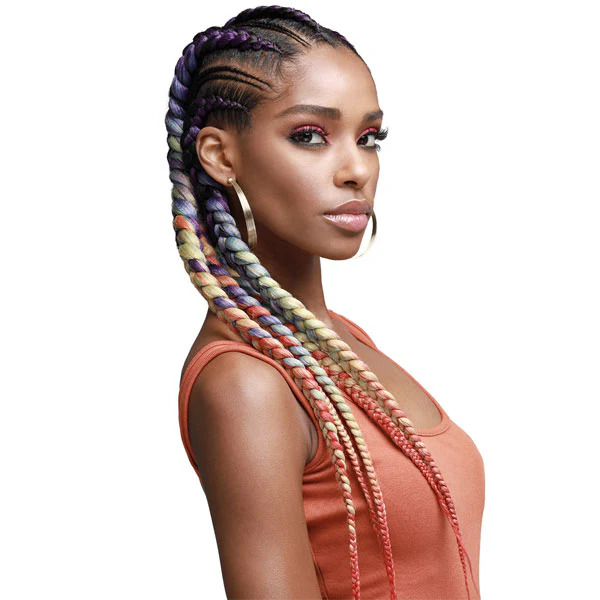 Bobbi Boss Pre-Stretched Crochet Braids - PRE-FEATHERED JUST BRAID 54"