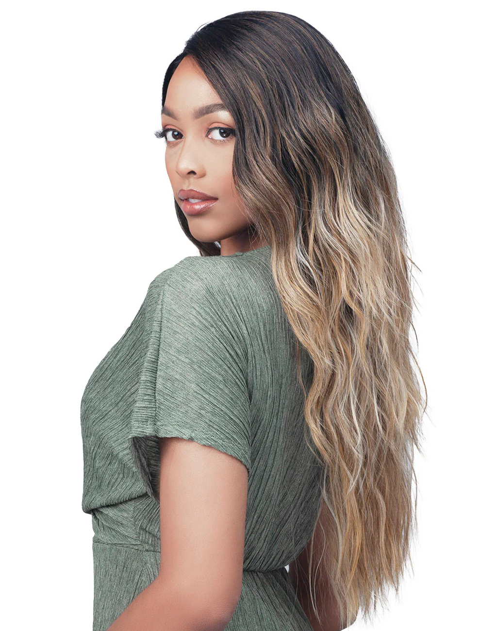 Bobbi Boss Premium Synthetic Soft Wave Series Boss Lace Wig MLF570 MELONI - Image 3