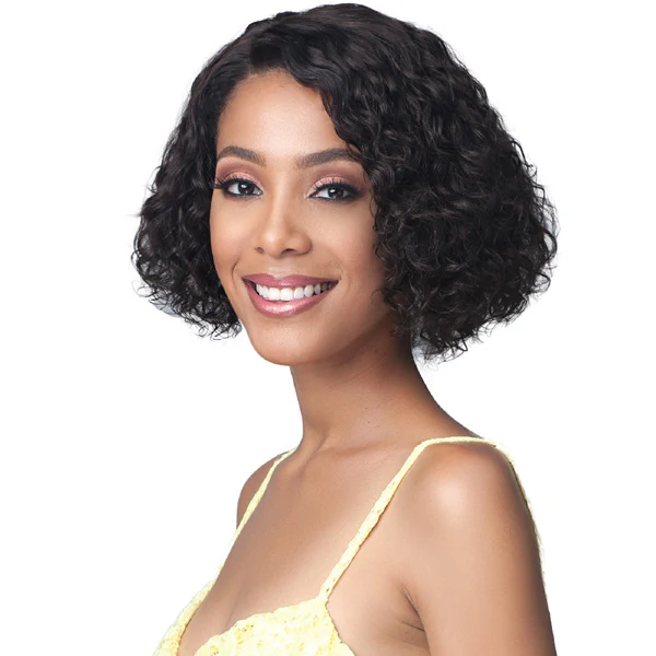 Bobbi Boss Unprocessed Human Hair Lace Front Wig MHLF421 WATER CURL 10 - Image 2