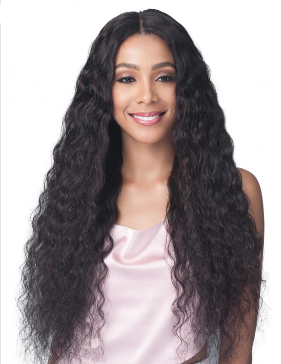 Bobbi Boss Unprocessed Virgin Remy Bundle Hair Full Lace Wig BNGLWNC32 Natural Curl 32" - Image 2