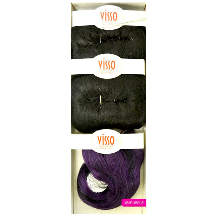 Bobbi Boss Visso 100% Human Hair Weave - FOXY SHORT 3 PCS (1 Pack Complete) - Image 3