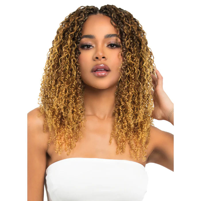 Bobbi Boss Xtra Boho Pre-Looped Crochet Braids - BOHO FINE TWIST+WAVE 14/24 3X - Image 4