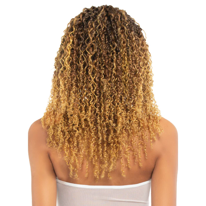 Bobbi Boss Xtra Boho Pre-Looped Crochet Braids - BOHO FINE TWIST+WAVE 14/24 3X - Image 6