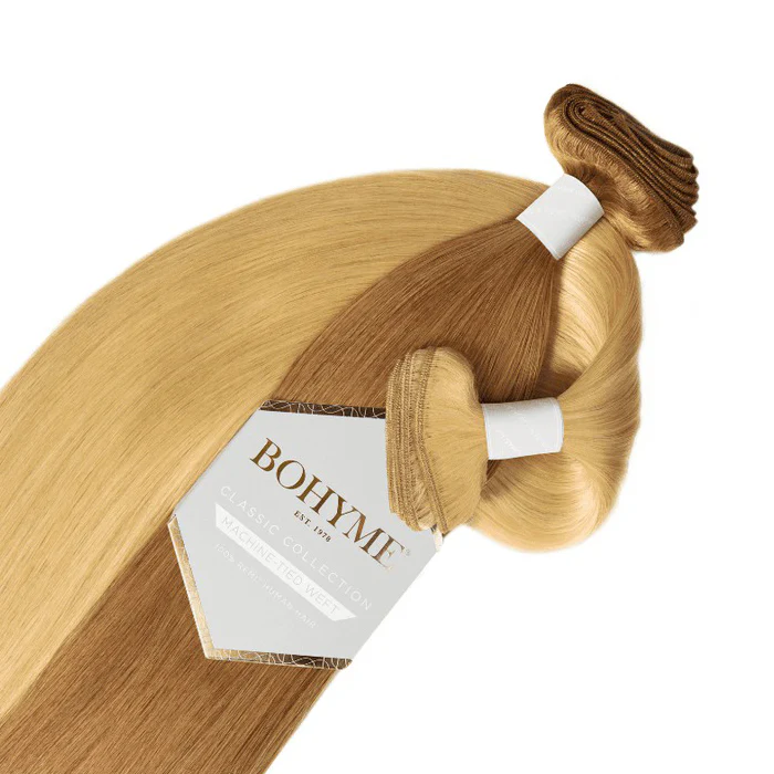 Bohyme Classic 100% Remi Human Hair Weave - SILKY STRAIGHT 10-26" (Machine-Tied) - Image 3