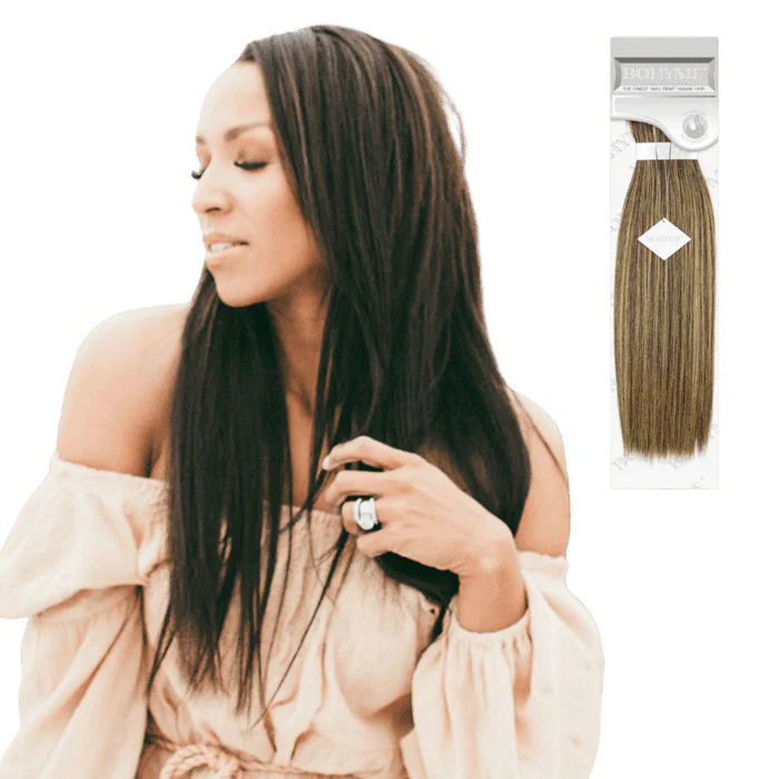 Bohyme Classic 100% Remi Human Hair Weave - VELVET YAKI 10/12/14/16" (Machine Tied) - Image 2