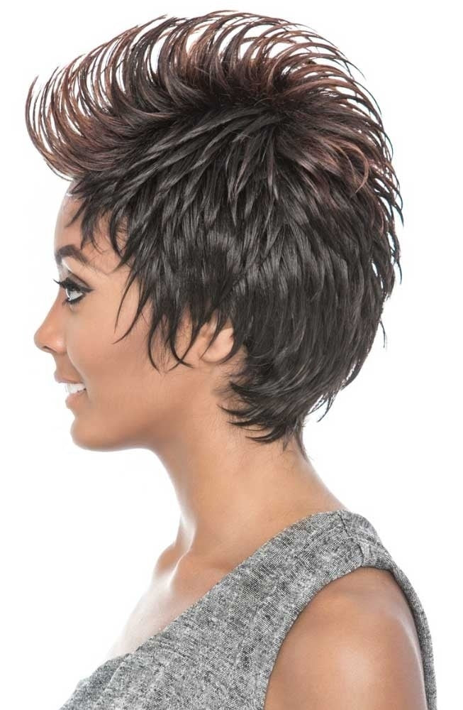 Brown Sugar Human Hair Mix Stylist Wig BST104 PUNK - Image 2